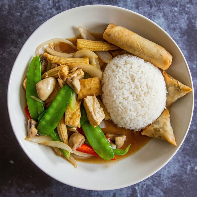 #8. Tofu Ginger.