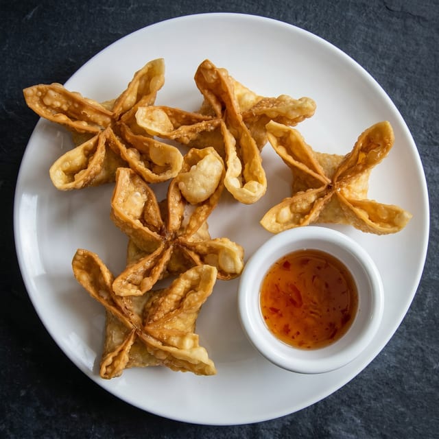 Crab Rangoon.