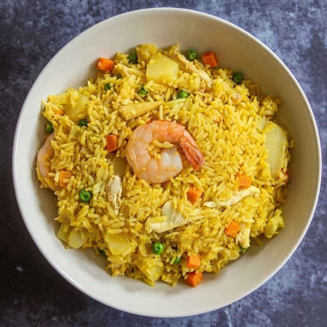 Pineapple Fried Rice.