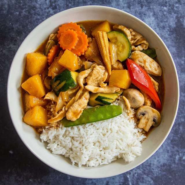 #12. Thai Sweet and Sour Chicken.